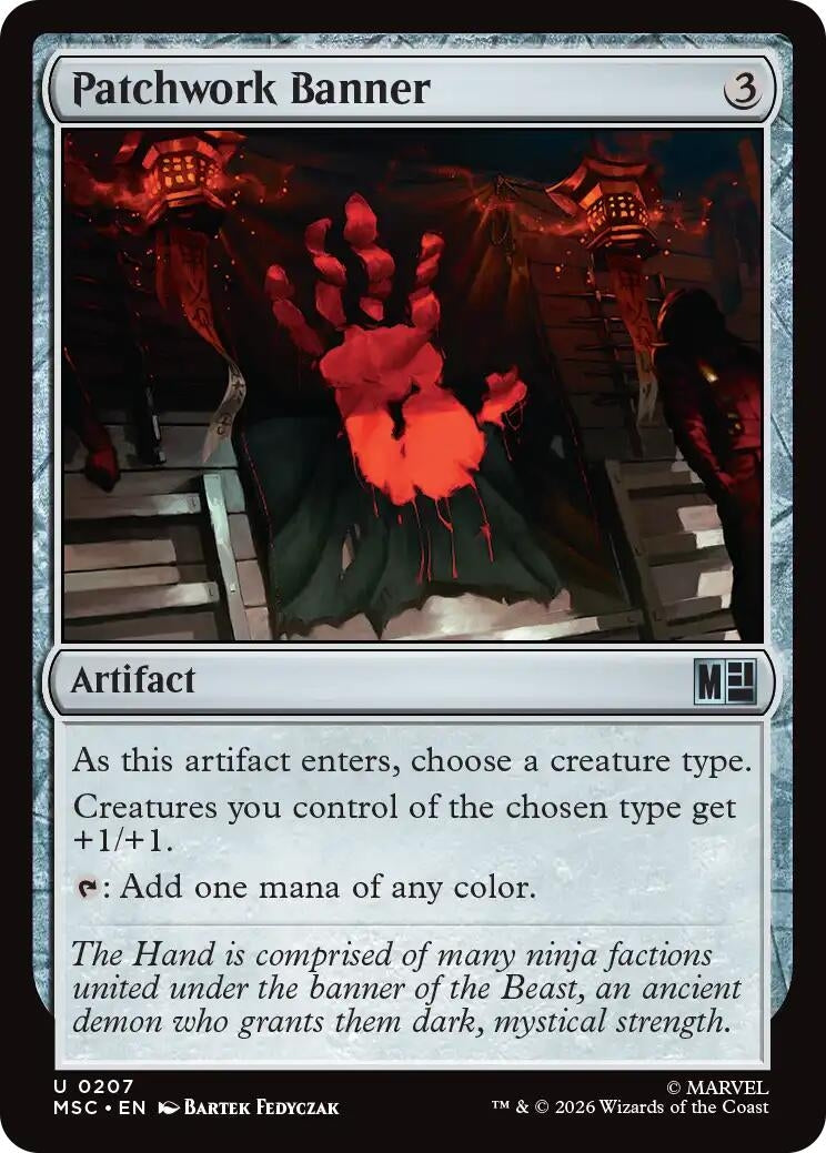 Image for Patchwork Banner [207] - Magic: The Gathering
