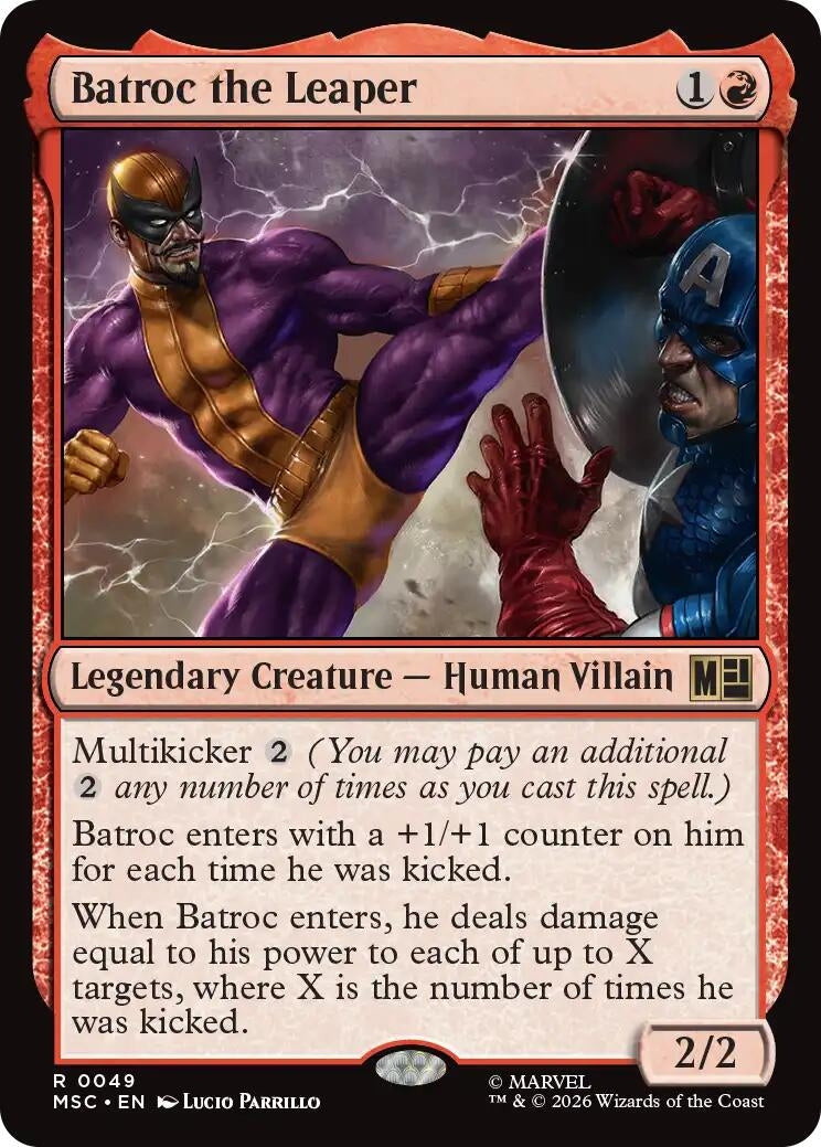 Image for Batroc the Leaper [49] - Magic: The Gathering