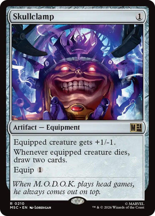 Image for Skullclamp [210] - Magic: The Gathering