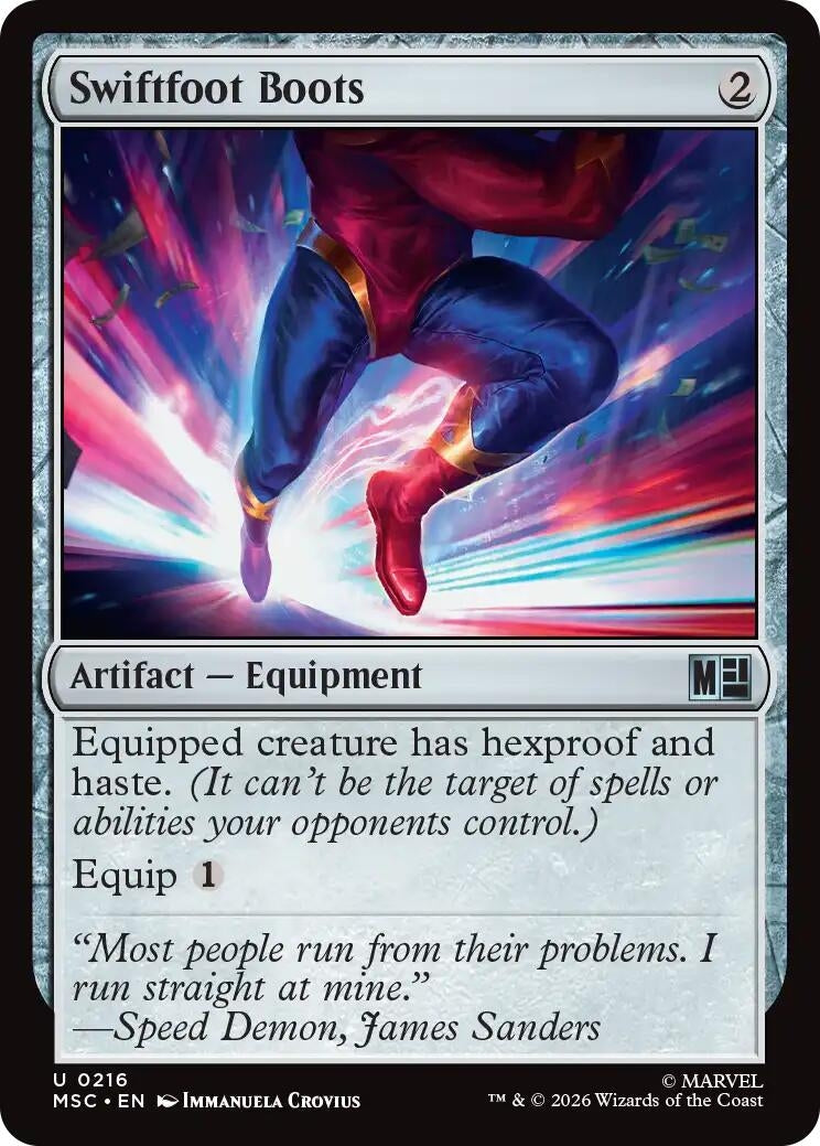 Image for Swiftfoot Boots [216] - Magic: The Gathering