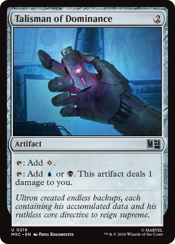 Image for Talisman of Dominance [219] - Magic: The Gathering