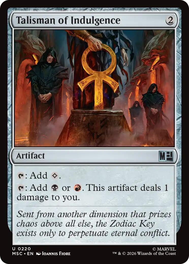 Image for Talisman of Indulgence [220] - Magic: The Gathering