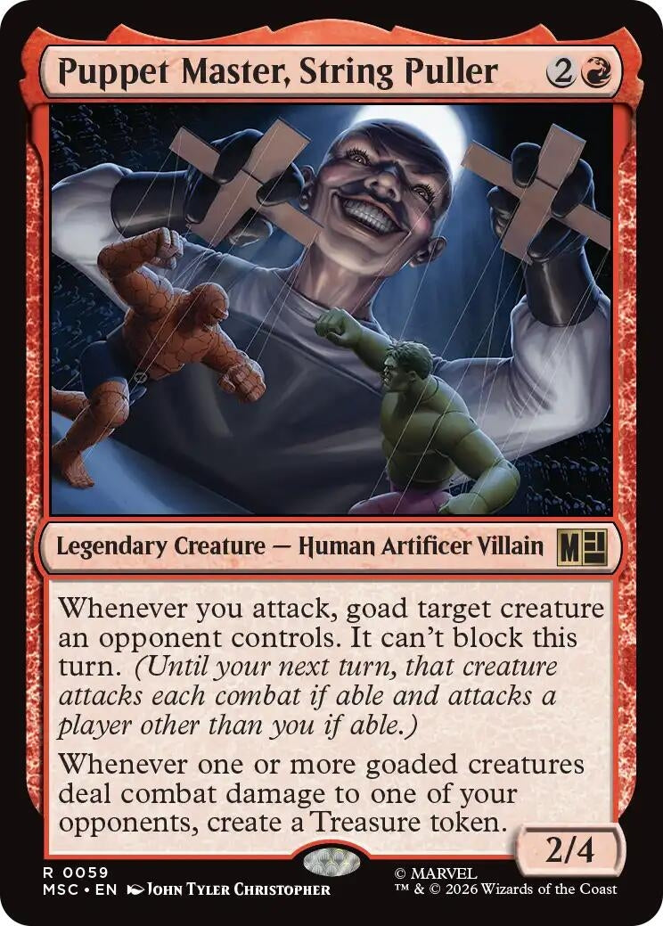 Image for Puppet Master, String Puller [59] - Magic: The Gathering