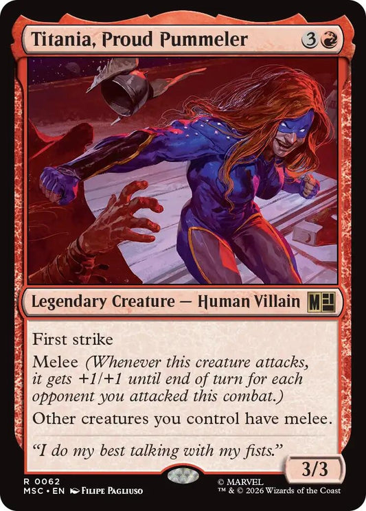 Image for Titania, Proud Pummeler [62] - Magic: The Gathering