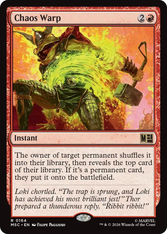 Image for Chaos Warp [164] - Magic: The Gathering