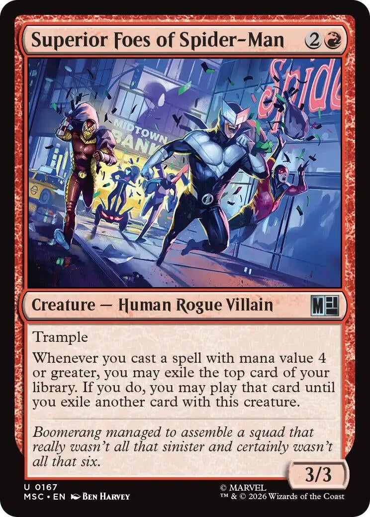 Image for Superior Foes of Spider-Man [167] - Magic: The Gathering