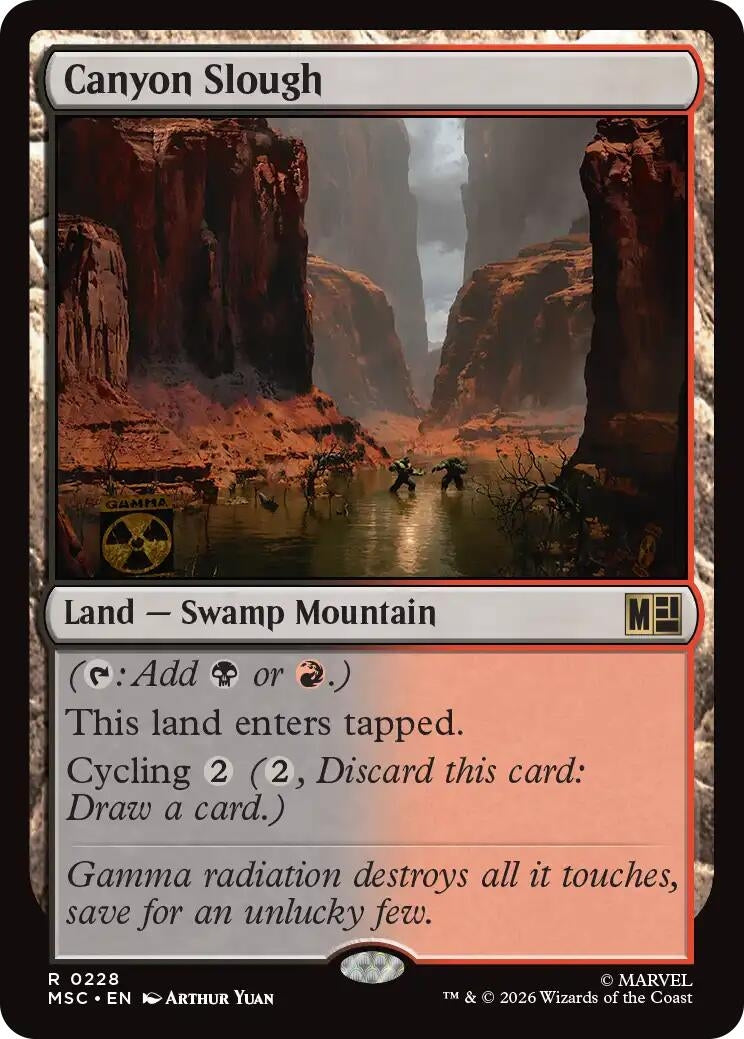 Image for Canyon Slough [228] - Magic: The Gathering