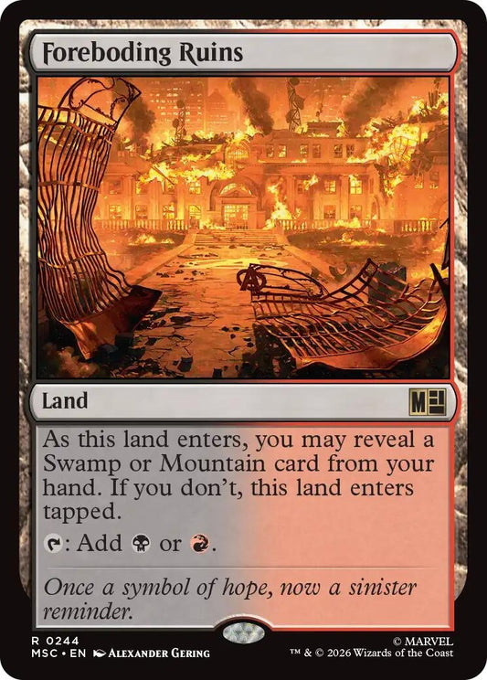 Image for Foreboding Ruins [244] - Magic: The Gathering