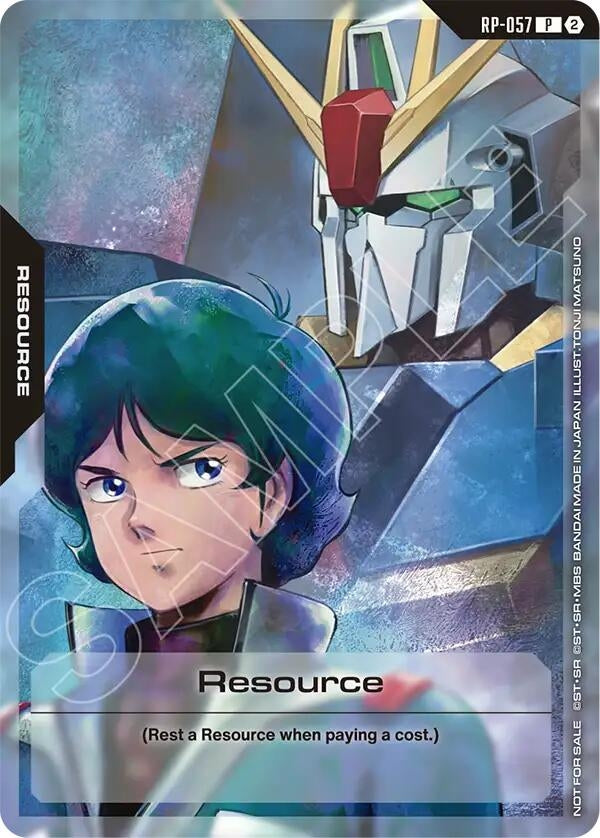 Image for Resource (RP-057) (1st Anniversary Resource Pack) [RP-057] (RP) - Gundam Card Game