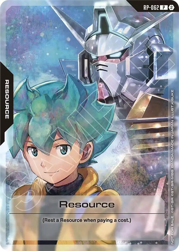 Image for Resource (RP-062) (1st Anniversary Resource Pack) [RP-062] (RP) - Gundam Card Game