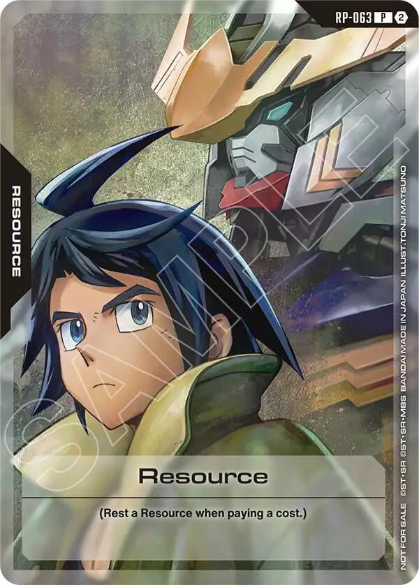 Image for Resource (RP-063) (1st Anniversary Resource Pack) [RP-063] (RP) - Gundam Card Game