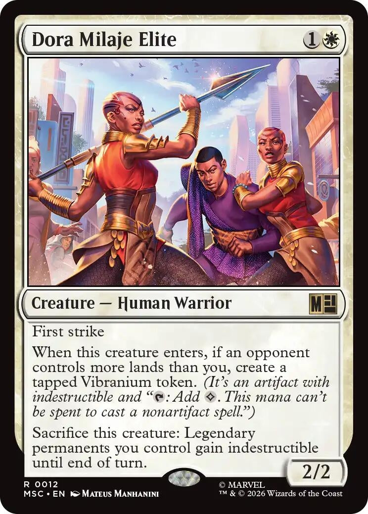 Image for Dora Milaje Elite [12] - Magic: The Gathering