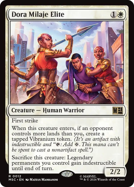 Image for Dora Milaje Elite [12] - Magic: The Gathering