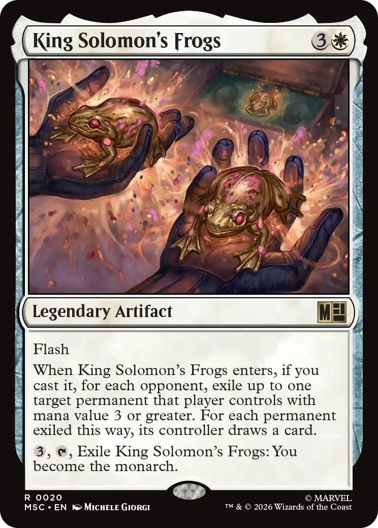 Image for King Solomon's Frogs [20] - Magic: The Gathering