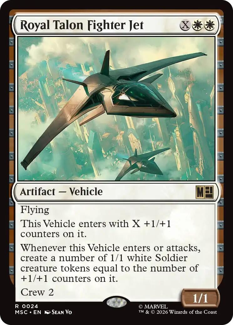 Image for Royal Talon Fighter Jet [24] - Magic: The Gathering