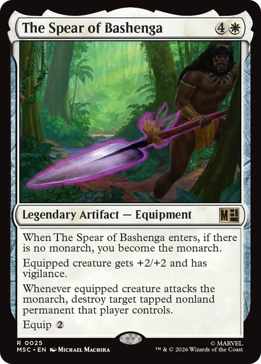 Image for The Spear of Bashenga [25] - Magic: The Gathering