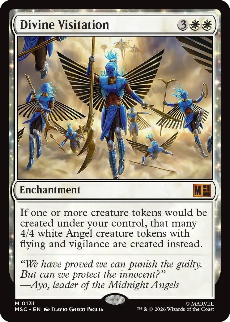 Image for Divine Visitation [131] - Magic: The Gathering