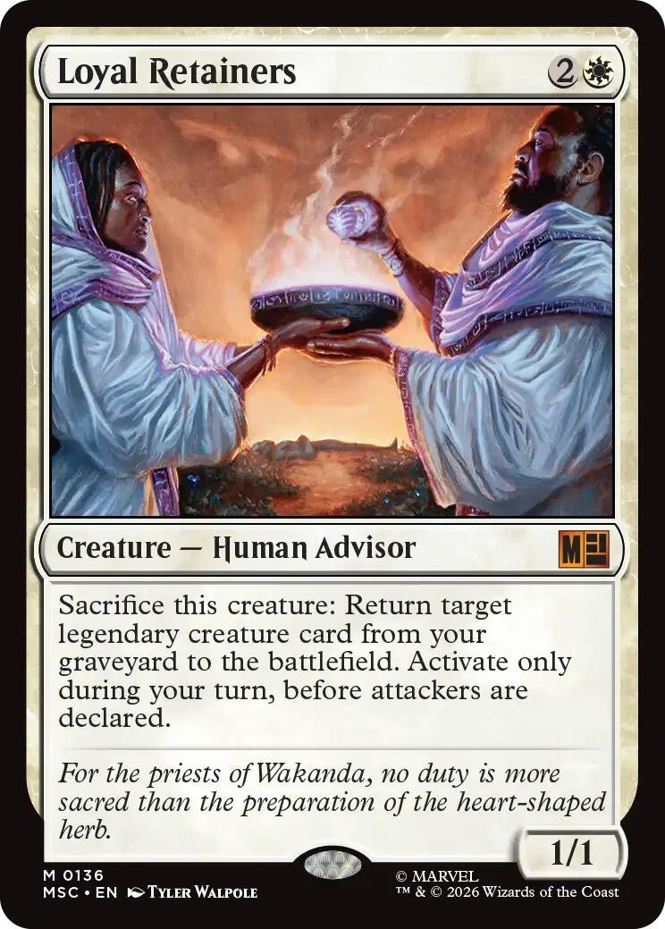 Image for Loyal Retainers [136] - Magic: The Gathering