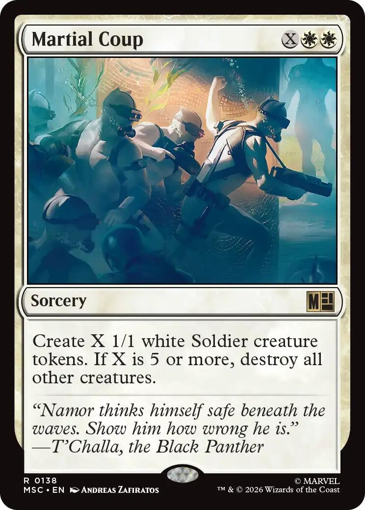 Image for Martial Coup [138] - Magic: The Gathering