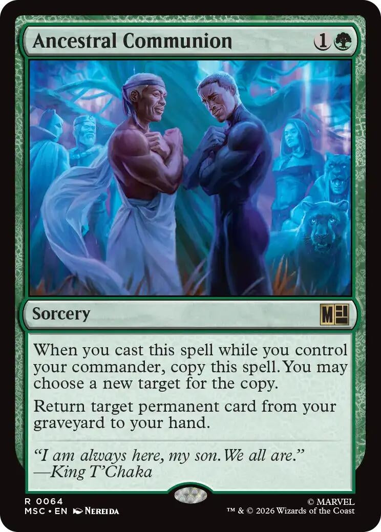 Image for Ancestral Communion [64] - Magic: The Gathering