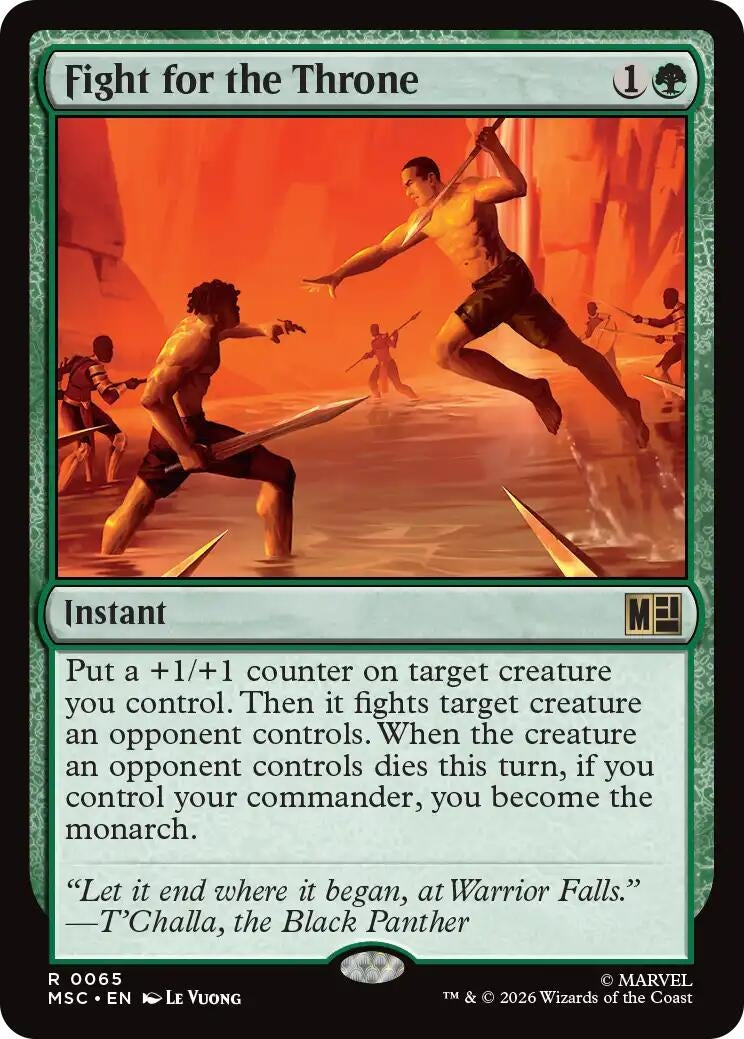 Image for Fight for the Throne [65] - Magic: The Gathering