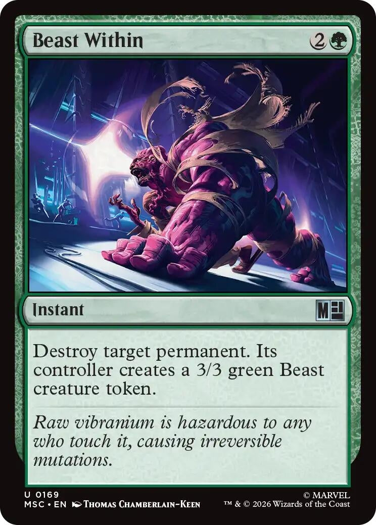 Image for Beast Within [169] - Magic: The Gathering