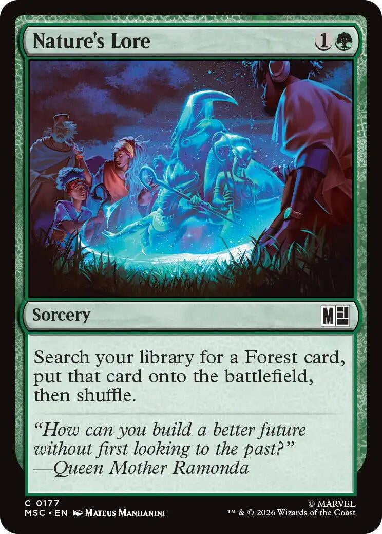 Image for Nature's Lore [177] - Magic: The Gathering