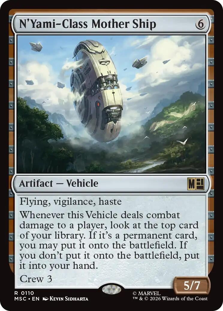 Image for N'Yami-Class Mother Ship [110] - Magic: The Gathering