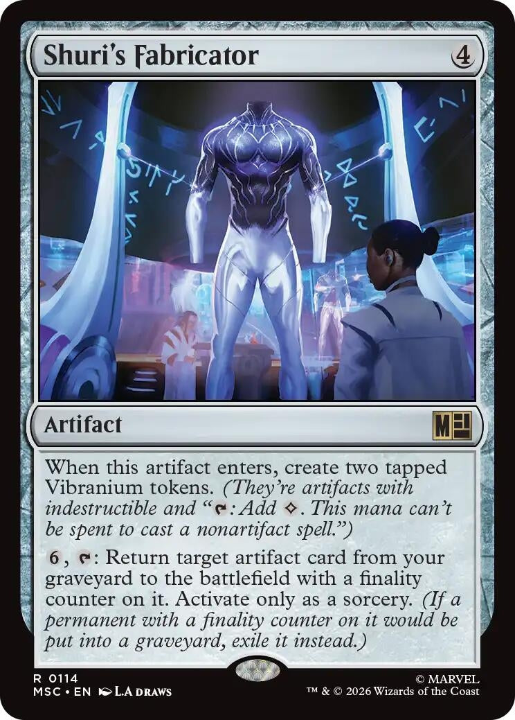 Image for Shuri's Fabricator [114] - Magic: The Gathering
