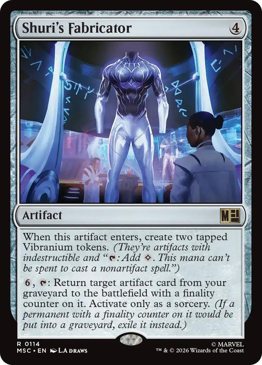 Image for Shuri's Fabricator [114] - Magic: The Gathering
