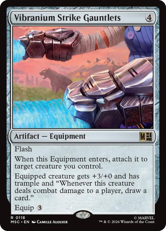 Image for Vibranium Strike Gauntlets [118] - Magic: The Gathering