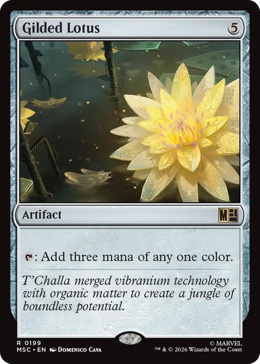 Image for Gilded Lotus [199] - Magic: The Gathering