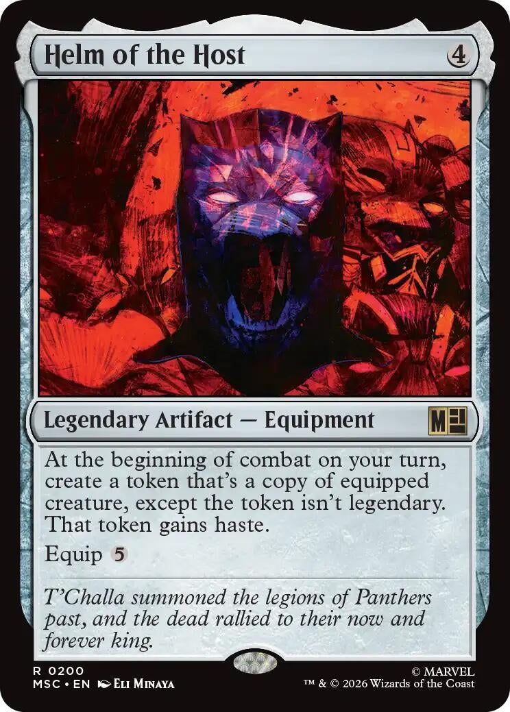 Image for Helm of the Host [200] - Magic: The Gathering