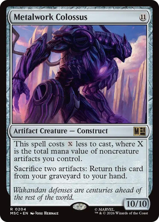 Image for Metalwork Colossus [204] - Magic: The Gathering