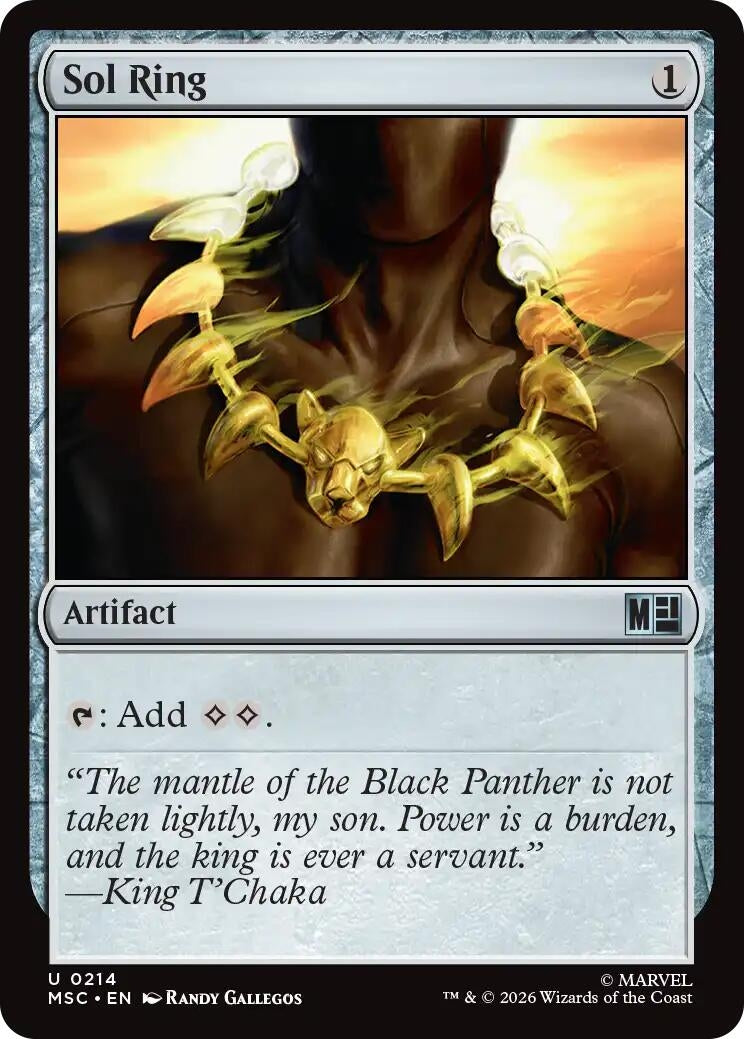 Image for Sol Ring (0214) [214] - Magic: The Gathering