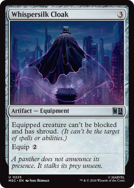 Image for Whispersilk Cloak [225] - Magic: The Gathering
