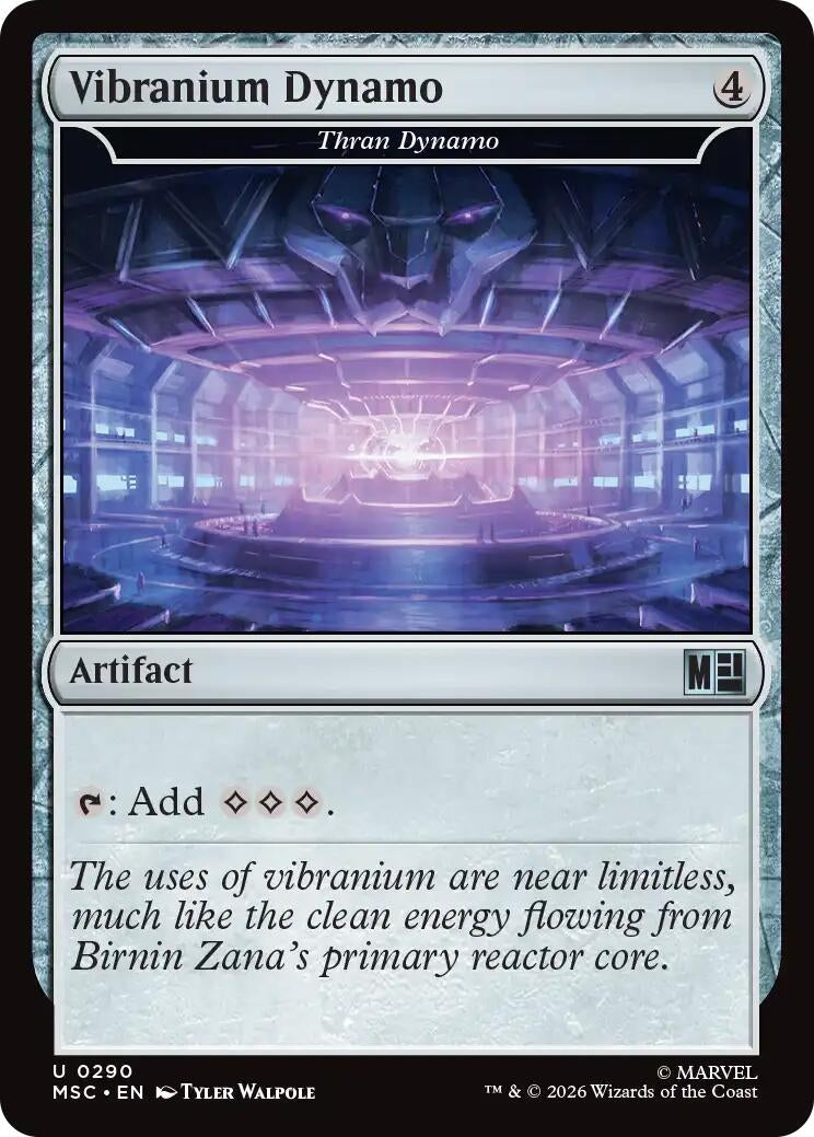 Image for Vibranium Dynamo - Thran Dynamo [290] - Magic: The Gathering