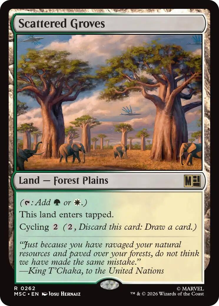 Image for Scattered Groves [262] - Magic: The Gathering