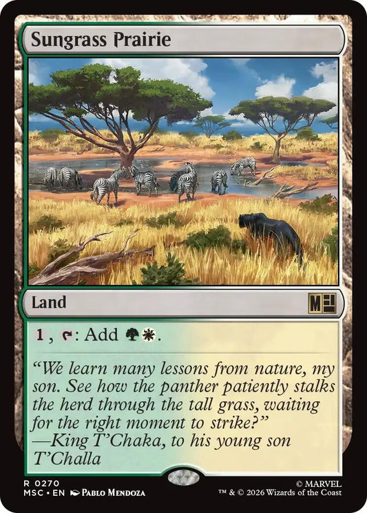 Image for Sungrass Prairie [270] - Magic: The Gathering