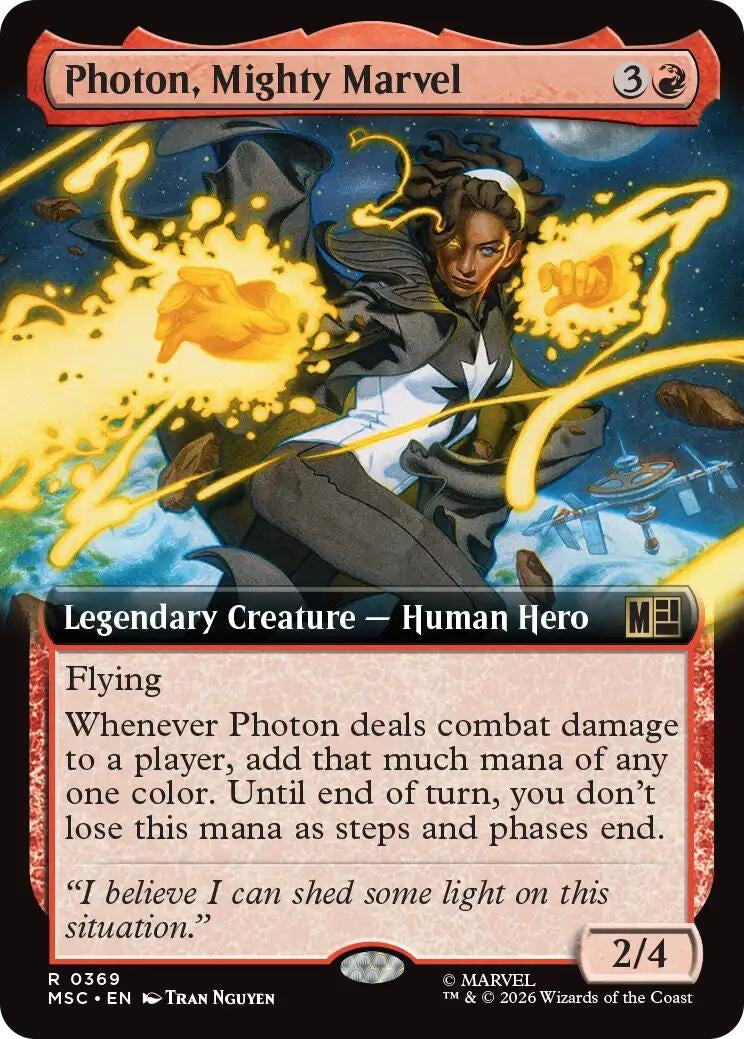 Image for Photon, Mighty Marvel (Extended Art) [369] - Magic: The Gathering