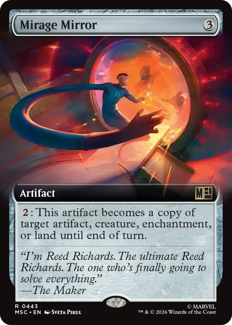 Image for Mirage Mirror (Extended Art) [443] - Magic: The Gathering