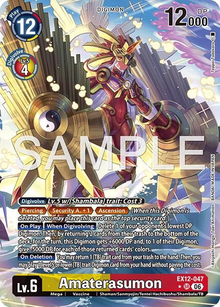 Image for Amaterasumon (Alternate Art) [EX12-047 SR] - Digimon Card Game