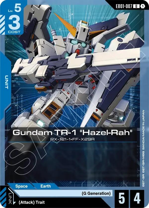 Image for Gundam TR-1 "Hazel-Rah" [EB01-007] - Gundam Card Game