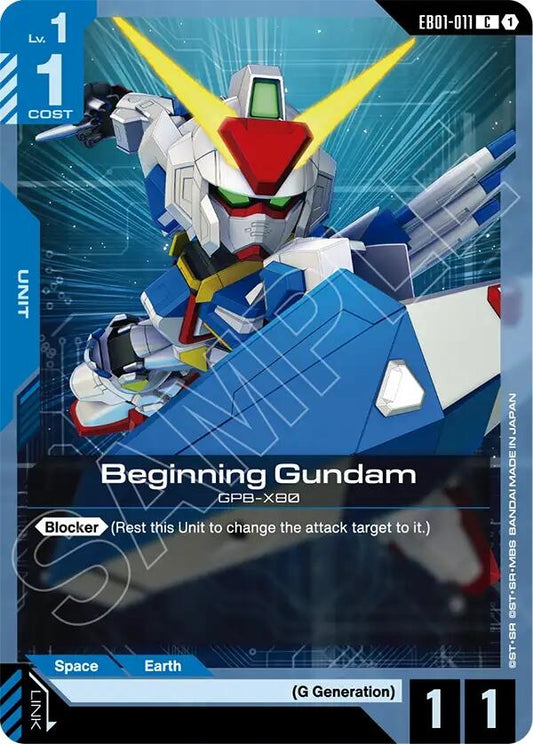 Image for Beginning Gundam [EB01-011] - Gundam Card Game