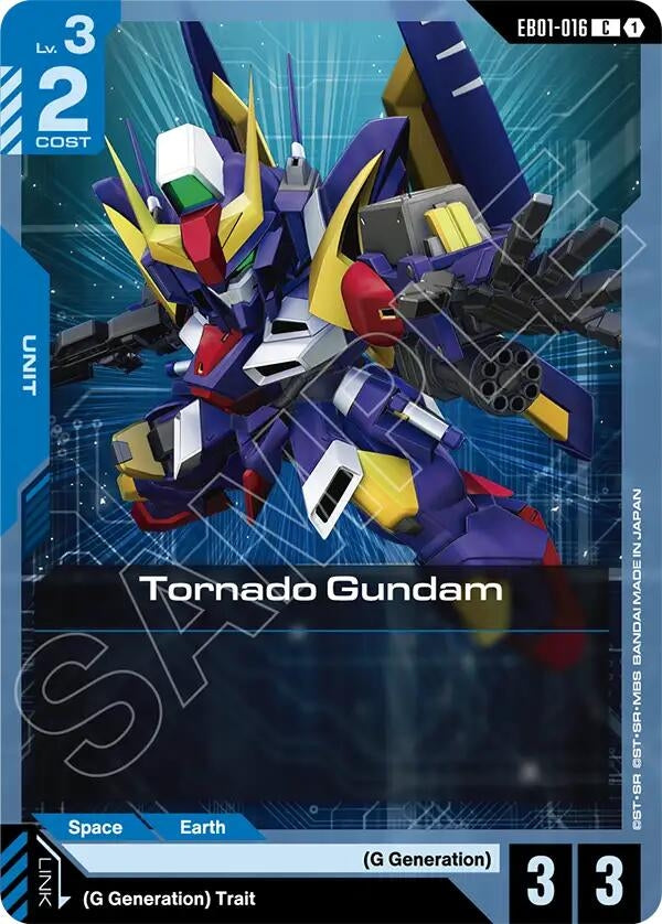 Image for Tornado Gundam [EB01-016] - Gundam Card Game