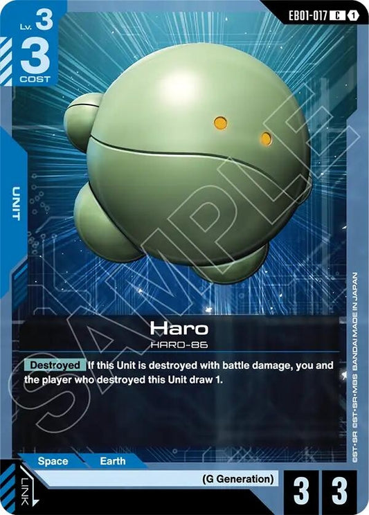 Image for Haro [EB01-017] - Gundam Card Game