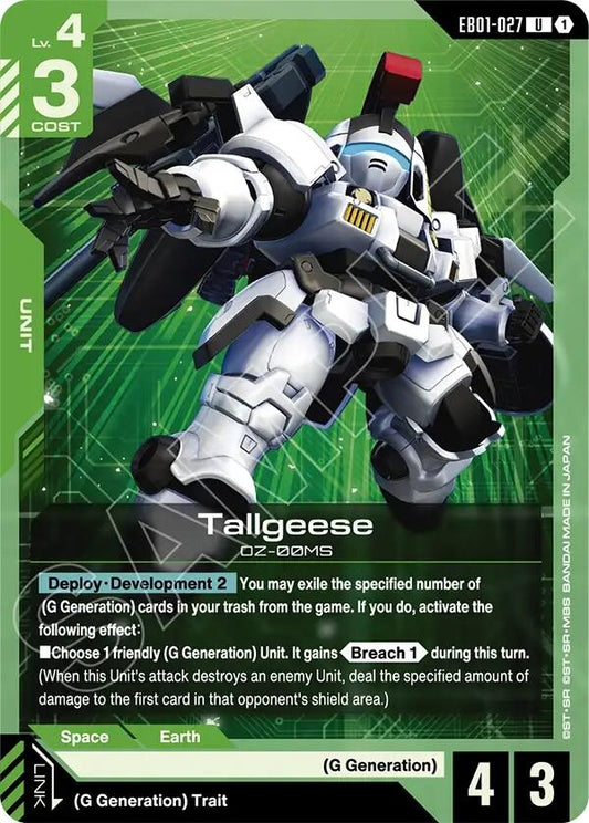 Image for Tallgeese [EB01-027] - Gundam Card Game