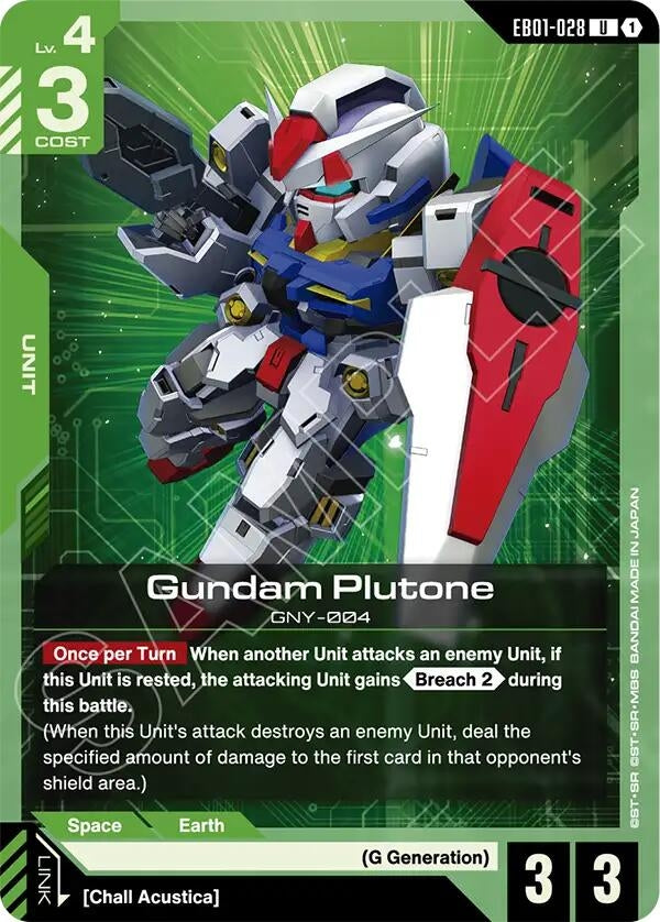 Image for Gundam Plutone [EB01-028] - Gundam Card Game