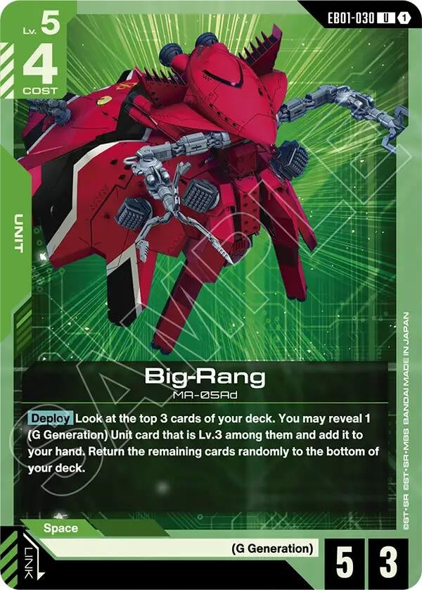 Image for Big-Rang [EB01-030] - Gundam Card Game