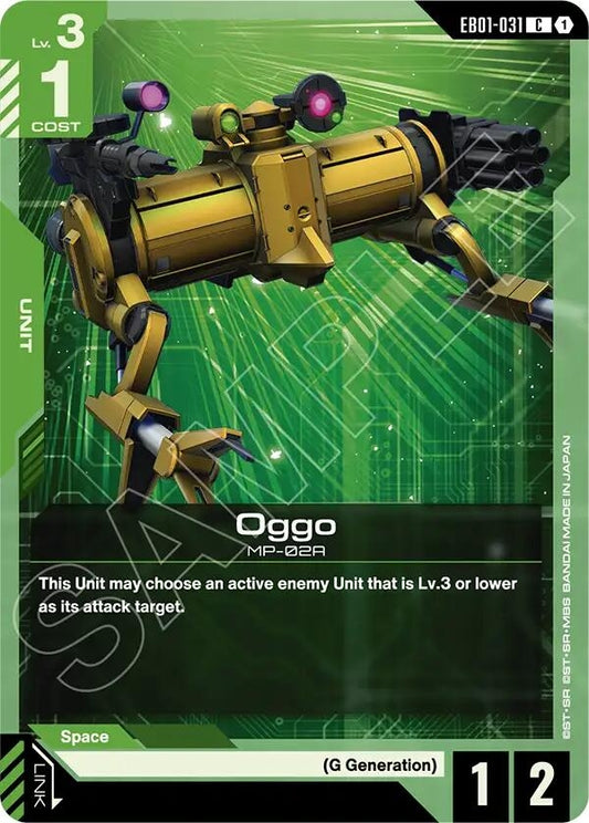 Image for Oggo [EB01-031] - Gundam Card Game